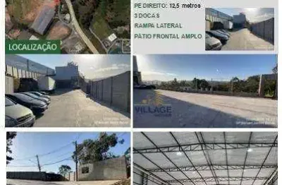 Galpão com 600 mst area construida.pateo frontal de 1.500 mts