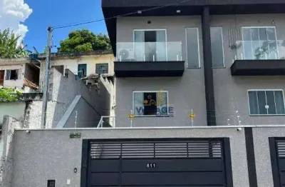 Sobrado com 2 dormitórios à venda, 74 m² por R$ 555.000,00 - Paraíso (Polvilho) - Cajamar/SP