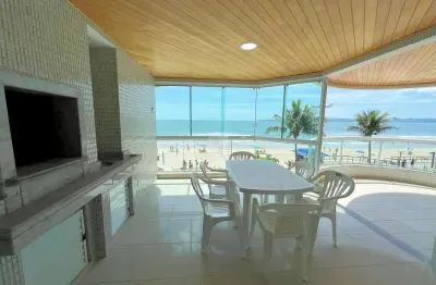 Apartamento frente mar 3 suítes centro itapema - para locação de temporada