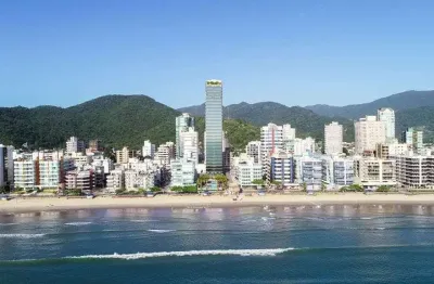 Apartamento frente mar com mais de 2.400m² de área de lazer