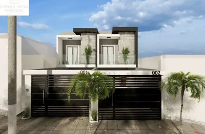 Casa nova 03 dorms na vl rio branco, casa 03 suítes na vl rio branco, casa na vl rio branco com 3 suítes e 2 vgs