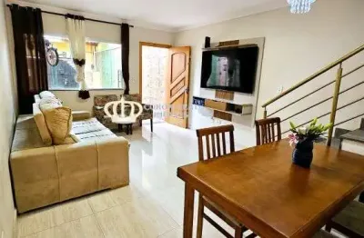 Sobrado com 2 quartos sendo as 2 suítes e 2 vagas de garagem bairro patriarca