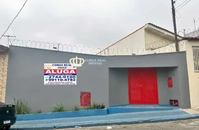 Casa comercial para locação na cidade de são paulo-sp: 5 salas, 3 banheiros, 110m² na cidade patriarca!