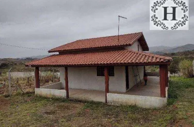 Chácara com 2 dormitórios à venda, 1000 m² por r$ 297.000,00 - borda da mata - caçapava/sp