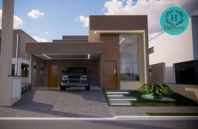 Casa com 3 dormitórios à venda, 135 m² por r$ 950.000,00 - condomínio malibu - caçapava/sp