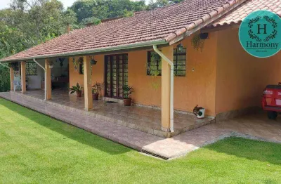 Chácara com 3 dormitórios à venda, 3500 m² por r$ 390.000,00 - zona rural - paraibuna/sp