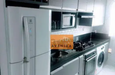 Apartamento com 2 dormitórios à venda, 43 m² por r$ 270.000,00 - parque bom retiro - paulínia/sp