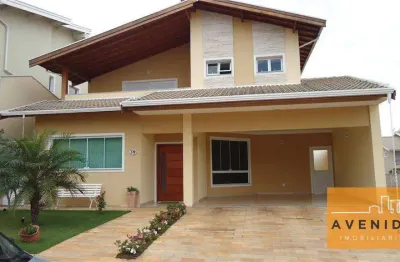 Sobrado com 3 dormitórios à venda, 375 m² por r$ 1.600.000,00 - condomínio metropolitan park - paulínia/sp