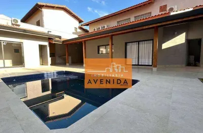 Sobrado com 4 dormitórios à venda, 396 m² por r$ 2.200.000,00 - jardim de itapoan - paulínia/sp