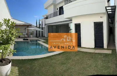 Sobrado com 3 dormitórios à venda, 380 m² por r$ 3.690.000 - villa lobos - paulínia/sp