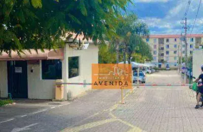 Apartamento com 2 dormitórios à venda, 43 m² por r$ 180.000 - parque yolanda (nova veneza) - sumaré/sp