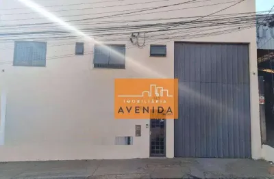 Barracão para alugar, 330 m² por r$ 9.000,00/mês - parque da figueira - paulínia/sp