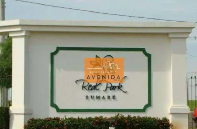 Terreno à venda, 250 m² por r$ 330.000,00 - residencial real park sumaré - sumaré/sp