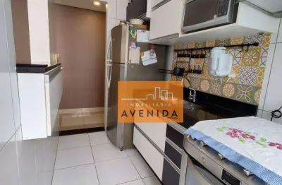 Apartamento com 3 dormitórios à venda, 62 m² por r$ 350.000 - santa terezinha - paulínia/sp