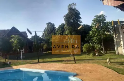Chácara com 4 dormitórios à venda, 3100 m² por r$ 3.200.000,00 - saltinho - paulínia/sp