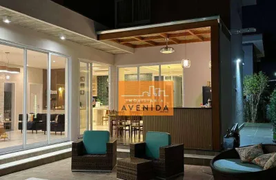 Sobrado com 3 dormitórios à venda, 300 m² por r$ 2.120.000,00 - condomínio residencial terras do cancioneiro - paulínia/sp