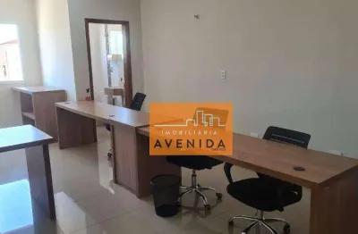 Sala mobiliada para locação por r$ 2.980/mês - nova paulínia - paulínia/sp