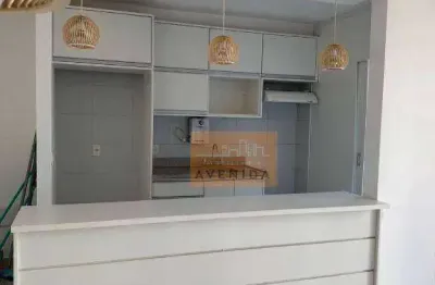 Apartamento com 2 dormitórios à venda, 67 m² por r$ 585.000,00 - santa terezinha - paulínia/sp