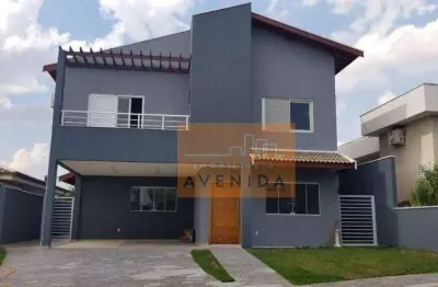Sobrado com 4 dormitórios à venda, 300 m² por r$ 1.750.000,00 - condomínio terras do cancioneiro - paulínia/sp