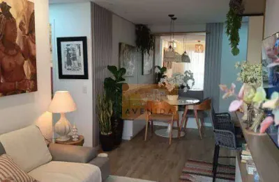 Apartamento com 2 dormitórios à venda, 60 m² por r$ 540.000,00 - balneario tropical - paulínia/sp