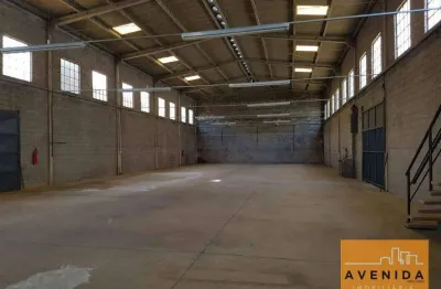 Barracão para alugar, 742 m² por r$ 13.500,00/mês - bela vista - paulínia/sp