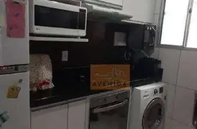 Apartamento com 2 dormitórios à venda, 45 m² por r$ 270.000 - vila josé paulino nogueira - paulínia/sp