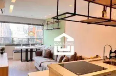 Apartamento com 1 dormitório à venda, 44 m² por r$ 1.400.000,00 - itaim - são paulo/sp