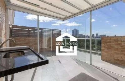 Cobertura com 1 dormitório à venda, 88 m² por r$ 1.200.000,00 - pinheiros - são paulo/sp