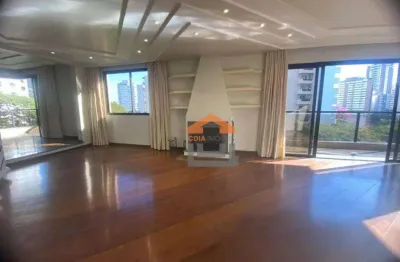Apartamento com 4 dormitórios, 235 m² - venda por r$ 3.000.000,00 ou aluguel por r$ 20.000,00 - moema - são paulo/sp