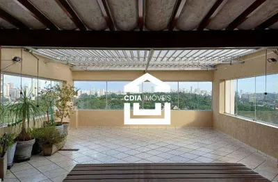 Cobertura com 3 dormitórios à venda, 230 m² por r$ 1.600.000,00 - brooklin paulista - são paulo/sp