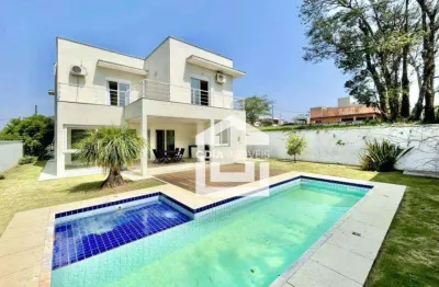 Casa com 4 dormitórios à venda, 332 m² por r$ 3.200.000,00 - granja viana - reserva do vianna - cotia/sp