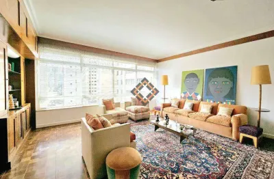 Apartamento com 3 dormitórios à venda, 276 m² por r$ 3.500.000,00 - jardim américa - são paulo/sp