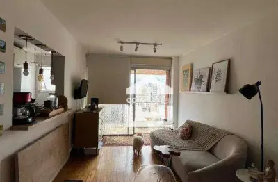 Apartamento à venda com 1 dormitório, 1 banheiro e 1 vaga de garagem. localizado em moema.