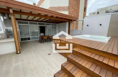 Cobertura com 4 dormitórios à venda, 500 m² por r$ 2.460.000,00 - morumbi - são paulo/sp