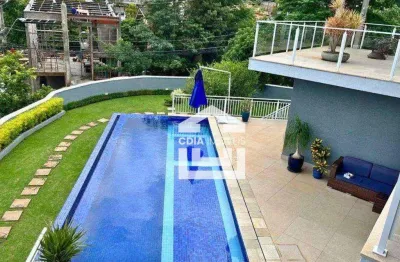 Casa com 4 dormitórios à venda, 632 m² por r$ 4.700.000,00 - granja viana - são paulo ii - cotia/sp