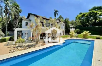Casa com 5 dormitórios à venda, 618 m² por r$ 3.500.000,00 - granja viana - dom henrique ii - cotia/sp