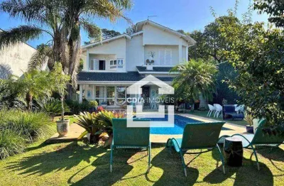 Casa com 4 dormitórios à venda, 496 m² por r$ 2.500.000,00 - miolo da granja - cotia/sp
