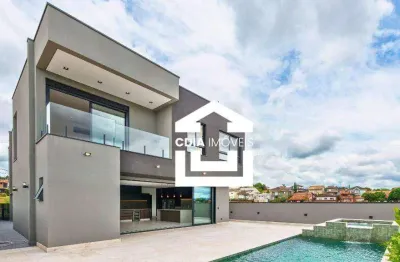 Casa com 4 dormitórios à venda, 486 m² por r$ 4.850.000,00 - granja viana - são paulo ii - cotia/sp