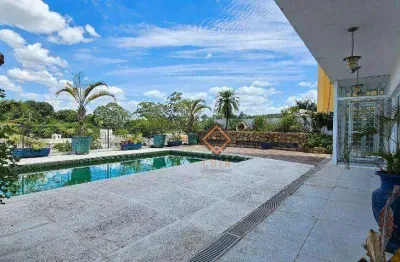 Casa com 5 dormitórios, 700 m² - venda por r$ 2.900.000,00 ou aluguel por r$ 19.220,00/mês - granja viana - são paulo ii - cotia/sp