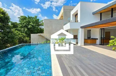 Casa com 5 dormitórios à venda, 540 m² por r$ 5.300.000,00 - granja viana - alphaville granja viana - carapicuíba/sp