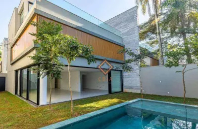 Sobrado com 5 dormitórios à venda, 867 m² por r$ 10.200.000,00 - brooklin - são paulo/sp