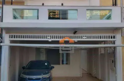 Sobrado à venda com 3 suítes, 4 banheiros e 2 vagas de garagem, localizado no paraíso.
