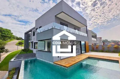 Casa com 4 dormitórios à venda, 500 m² por r$ 4.800.000,00 - granja viana - são paulo ii - cotia/sp