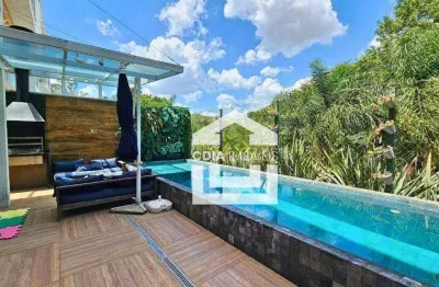 Casa com 4 dormitórios à venda, 180 m² por r$ 1.485.000,00 - granja viana - quinta da vila real - cotia/sp