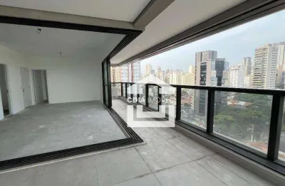 Apartamento à venda com 3 suítes, 3 banheiros , 1 lavabo, varanda gourmet e 2 vagas de garagem. localizado em pinheiros.