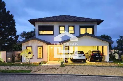 Casa com 4 dormitórios, 313 m² - venda por r$ 5.000.000,00 ou aluguel por r$ 21.901,00/mês - granja viana - alphaville granja viana - carapicuíba/sp