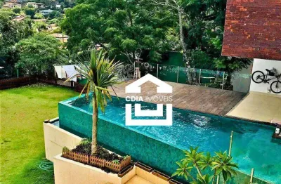 Casa com 4 dormitórios para alugar, 550 m² por r$ 25.329,00/mês - granja viana - fazendinha - carapicuíba/sp