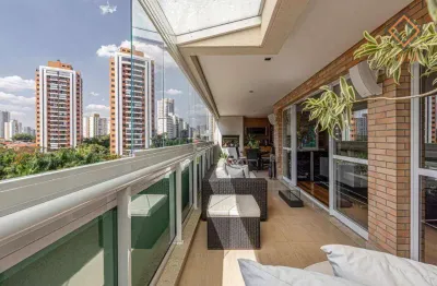 Apartamento com 4 dormitórios à venda, 245 m² por r$ 4.300.000,00 - brooklin - são paulo/sp