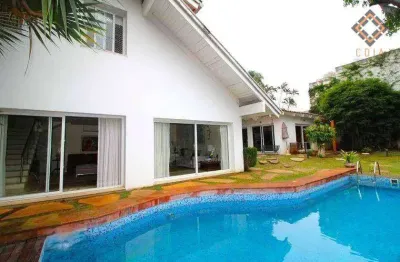 Sobrado com 4 dormitórios à venda, 550 m² por r$ 10.195.000,00 - brooklin - são paulo/sp