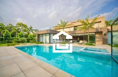 Casa com 5 dormitórios à venda, 940 m² por r$ 22.000.000,00 - granja viana - haras guancan - cotia/sp
